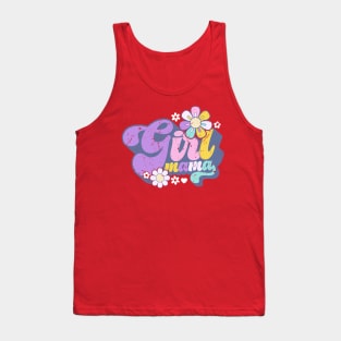 Girl Mama - Floral Girl Mama Tank Top